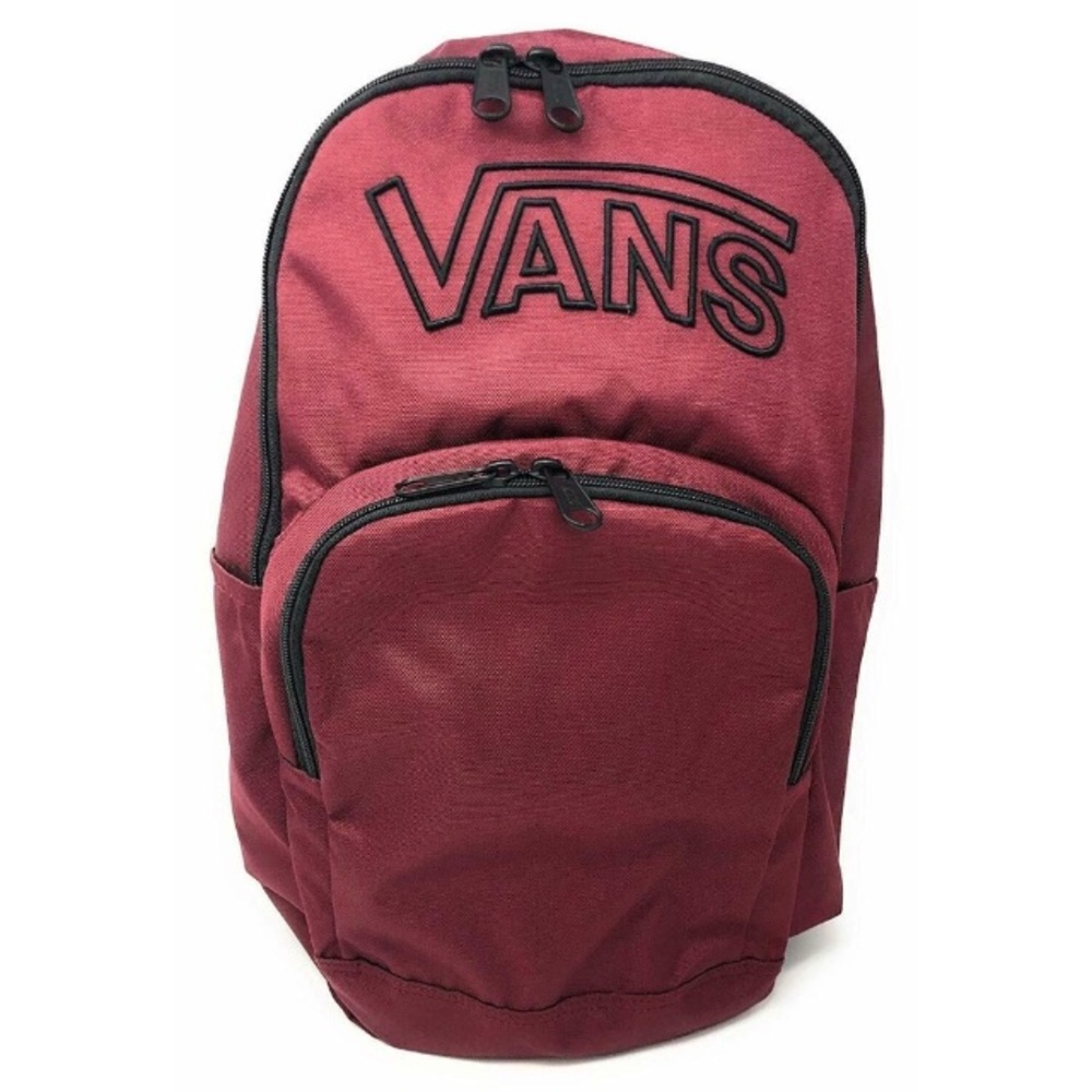 Burgundy Vans Backpack